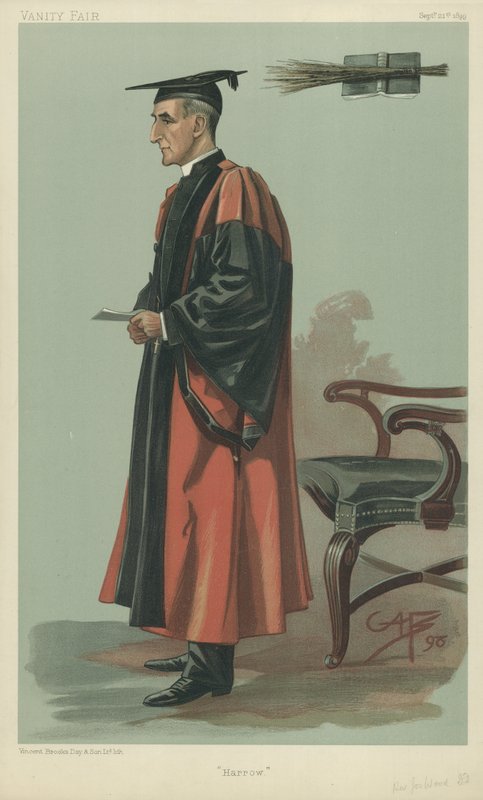 De Eerwaarde Joseph Wood door George Algernon Fothergill