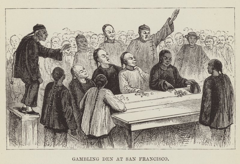 Gokhol bij San Francisco door George Augustus Sala