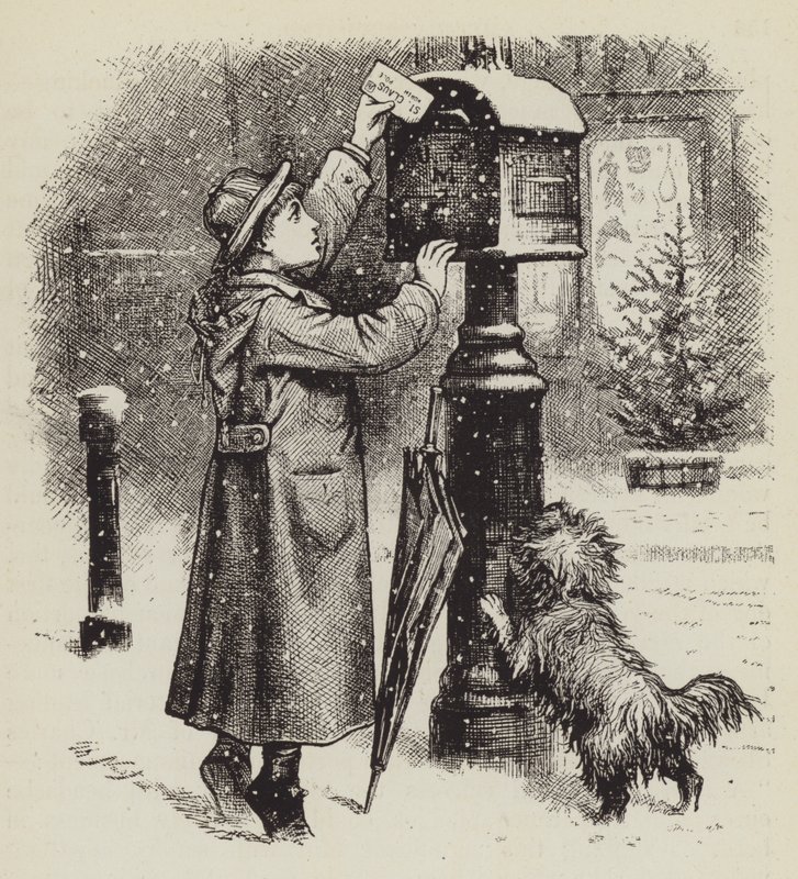 Een brief posten door George Augustus Sala