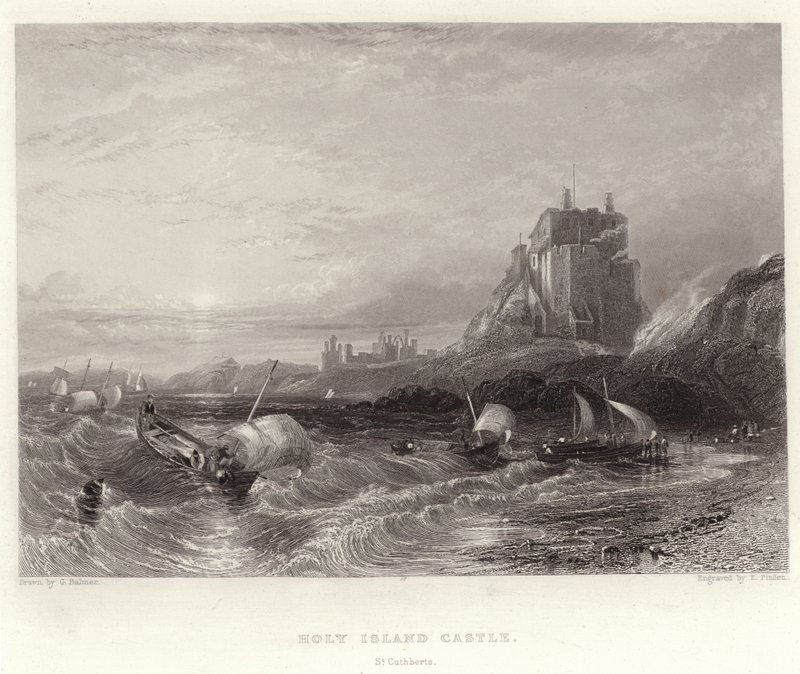 Holy Island Kasteel, St. Cuthberts door George Balmer