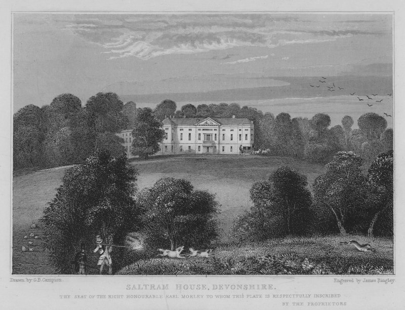 Saltram House, Devonshire door George Bryant Campion