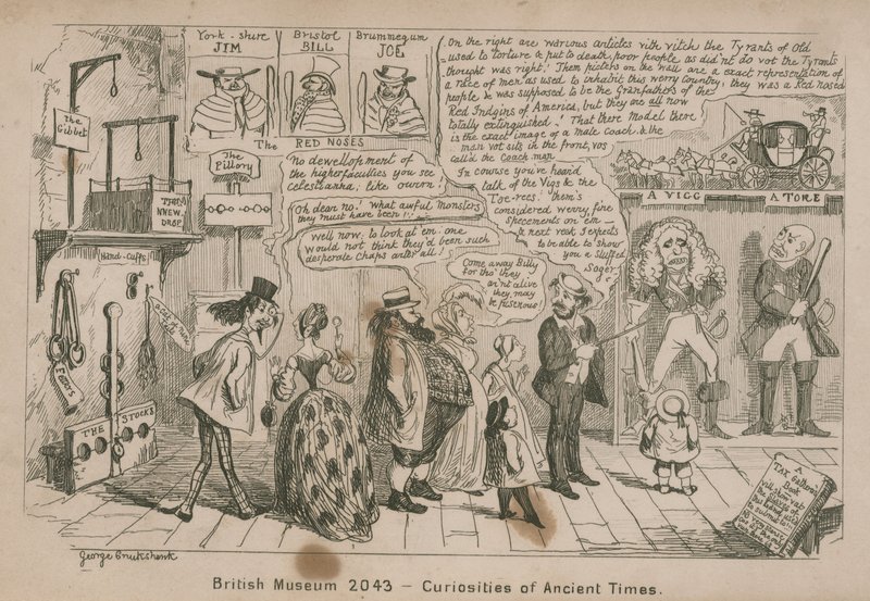 Curiosa uit oude tijden door George Cruikshank