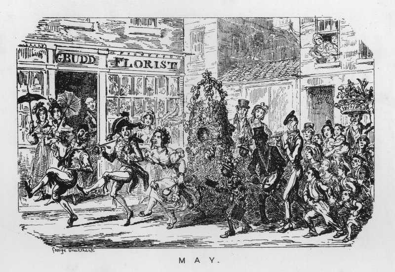 Meidag door George Cruikshank
