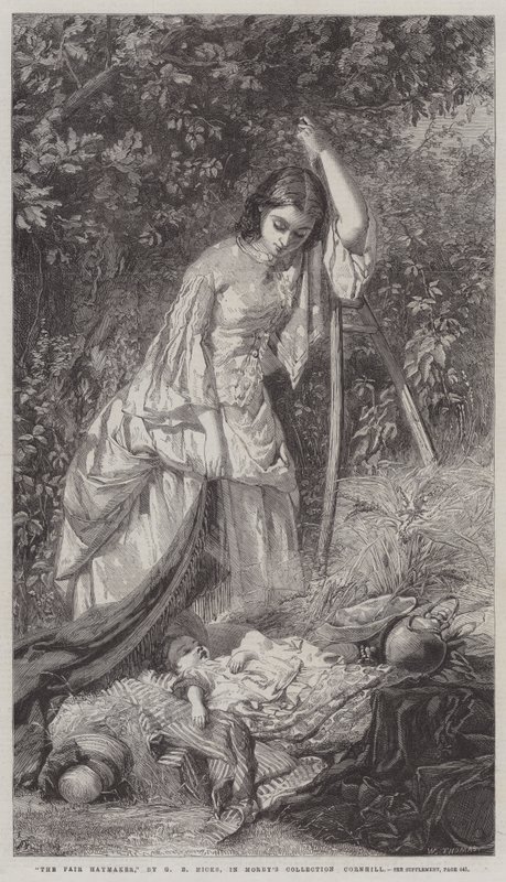 De eerlijke hooimaakster door George Elgar Hicks