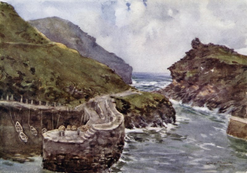 Boscastle door George Franck Nicholls