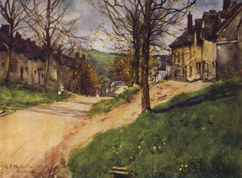 Burford door George Franck Nicholls