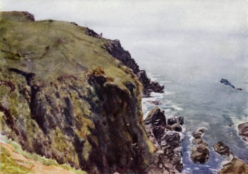 Caerthilian Cove door George Franck Nicholls