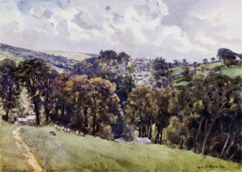 Camelford door George Franck Nicholls