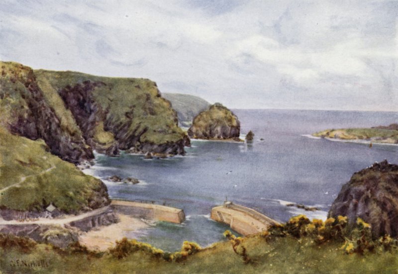 Mullion Cove door George Franck Nicholls