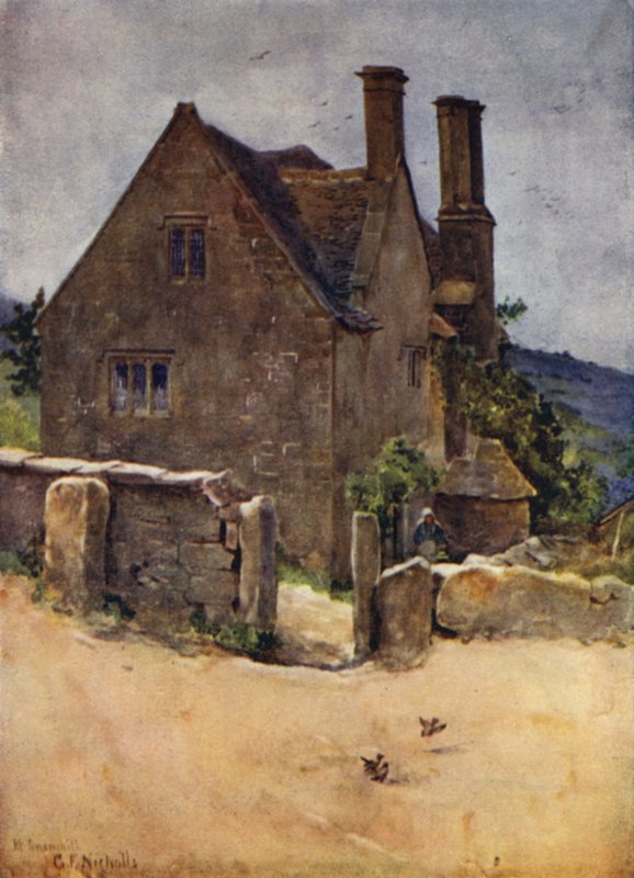 Oud Huis, Snowshill door George Franck Nicholls