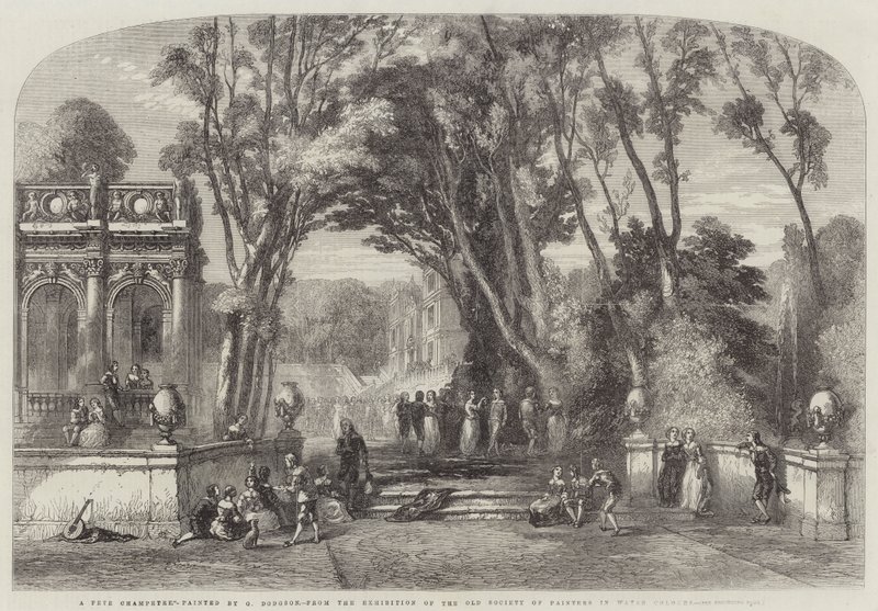 Een Fête Champêtre door George Haydock Dodgson