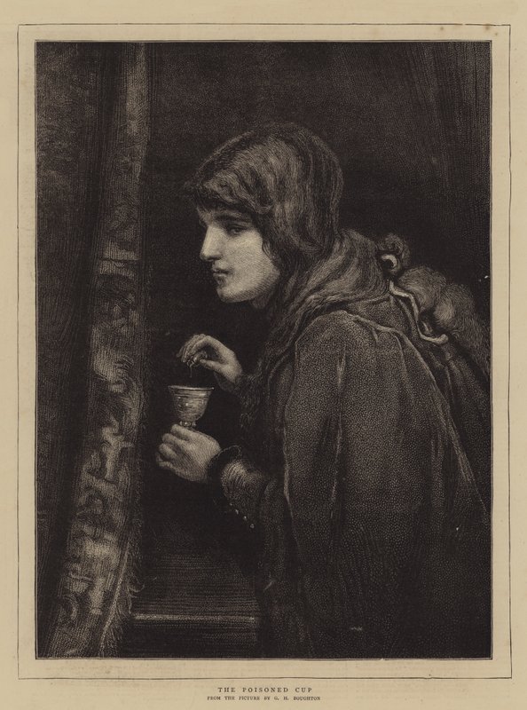 De Vergiftigde Beker door George Henry Boughton