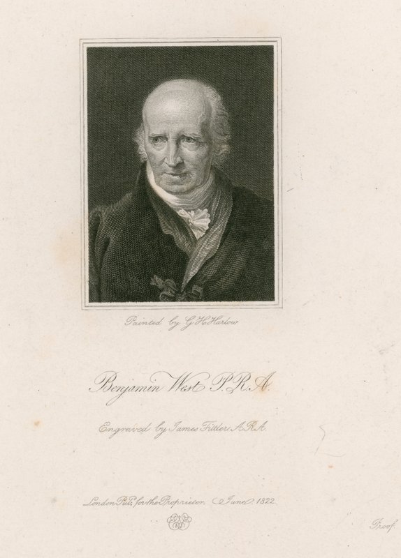 Benjamin West door George Henry Harlow