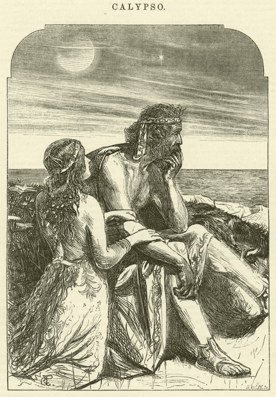 Calypso door George John Pinwell