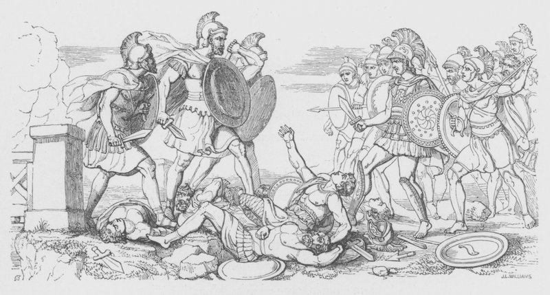 Horatius door George Junior Scharf