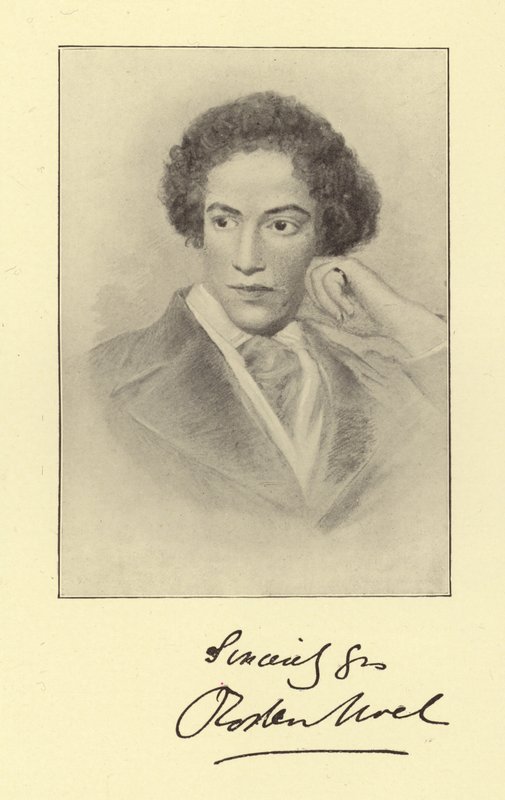 Roden Noel, Engelse dichter door George Richmond