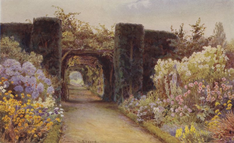 De Pergola, Great Tangley door George Samuel Elgood