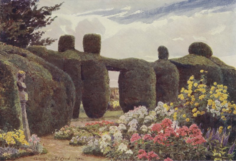 De Taxushaag, Campsey Ashe door George Samuel Elgood