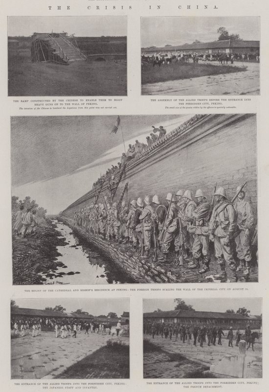 De Crisis in China door Georges Bertin Scott