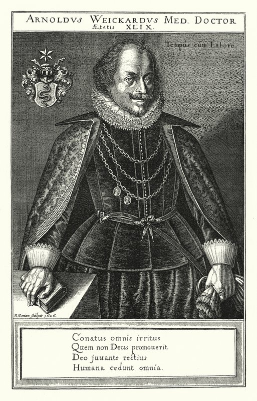 Arnold Weickard, Duitse arts (gravure) door German School