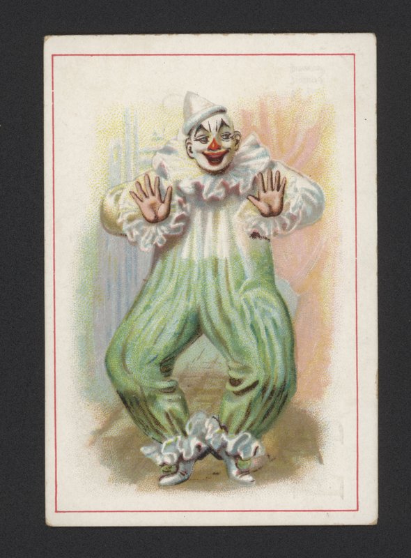 Clowns door German School