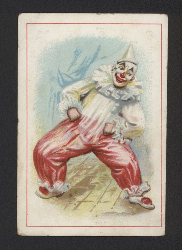 Clowns door German School