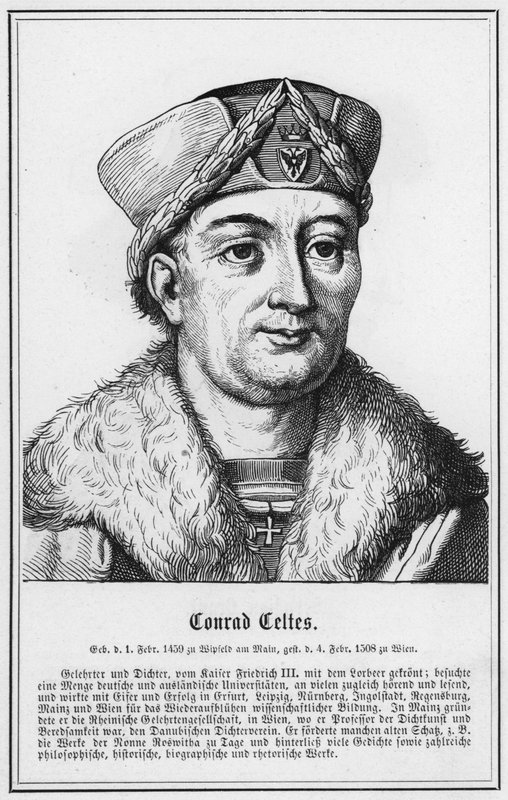 Conrad Celtes door German School