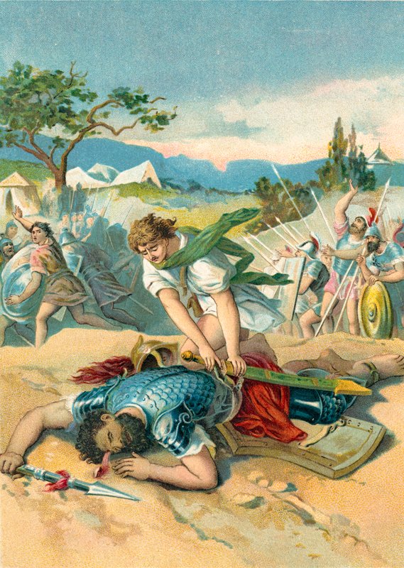 David en Goliath door German School