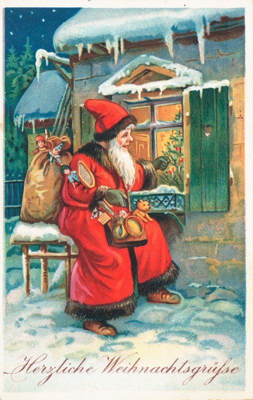 Kerstman door German School