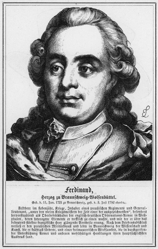 Ferdinand, Hertog van Brunswijk-Wolfenbüttel door German School