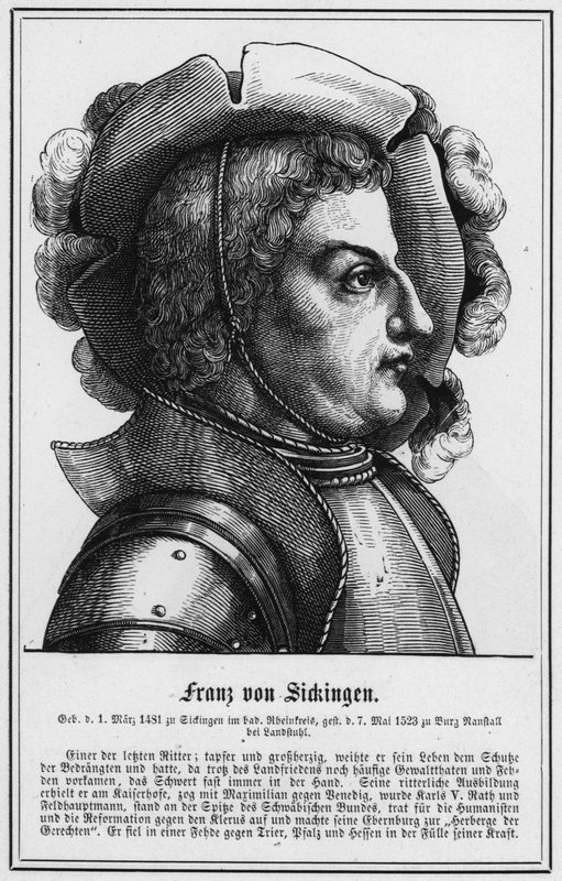 Franz von Sickingen door German School