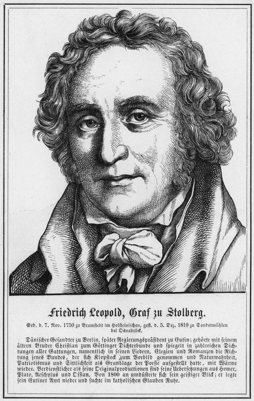Friedrich Leopold, graaf van Stolberg door German School