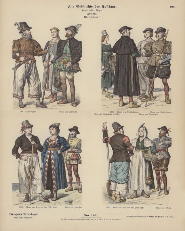 Friese kostuums door German School