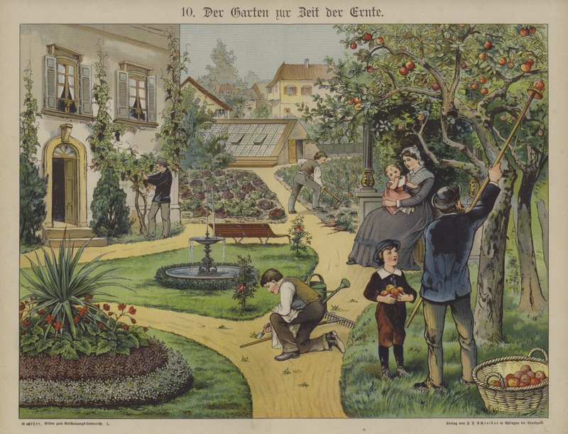 Tuin in de stad door German School
