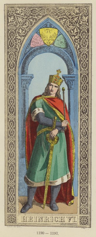 Heinrich VI door German School