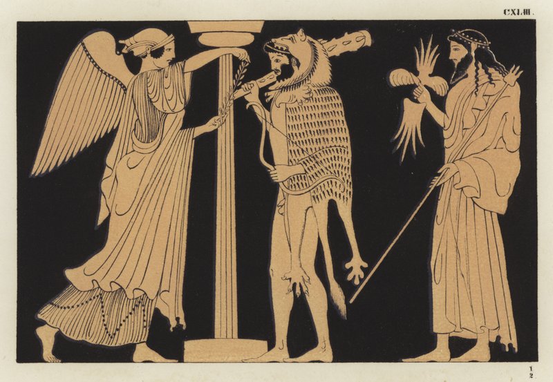 Hercules voor Zeus door German School