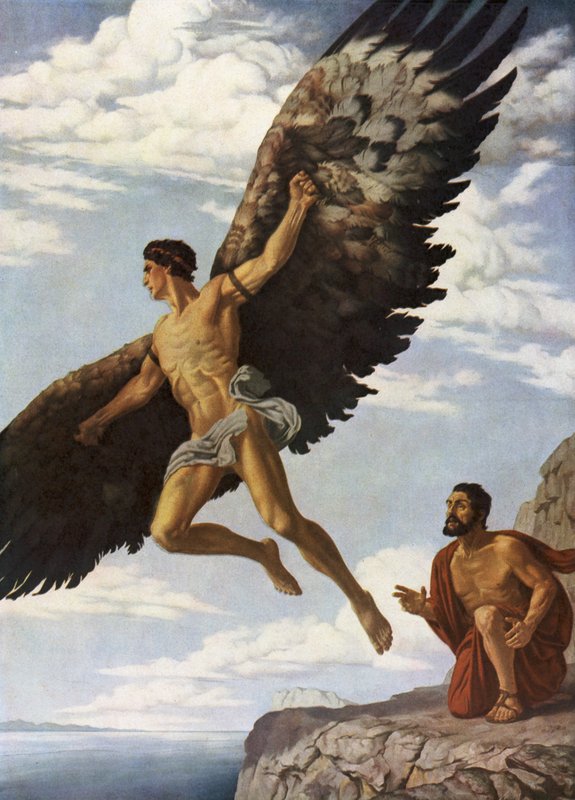 Icarus door German School
