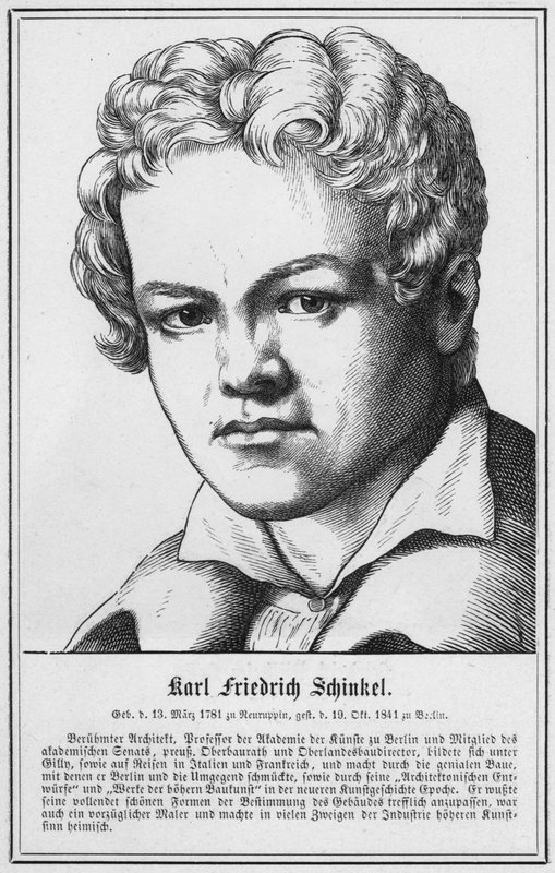 Karl Friedrich Schinkel door German School