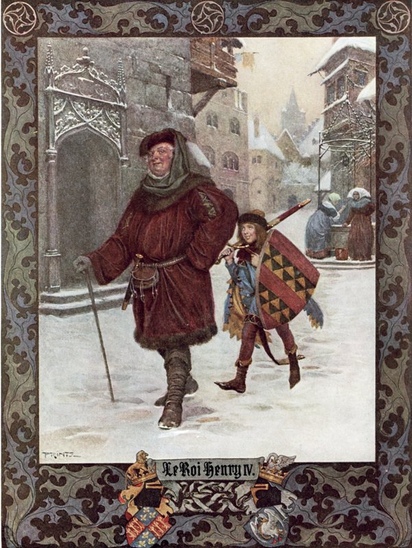 Koning Hendrik V door German School