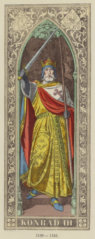 Konrad III door German School