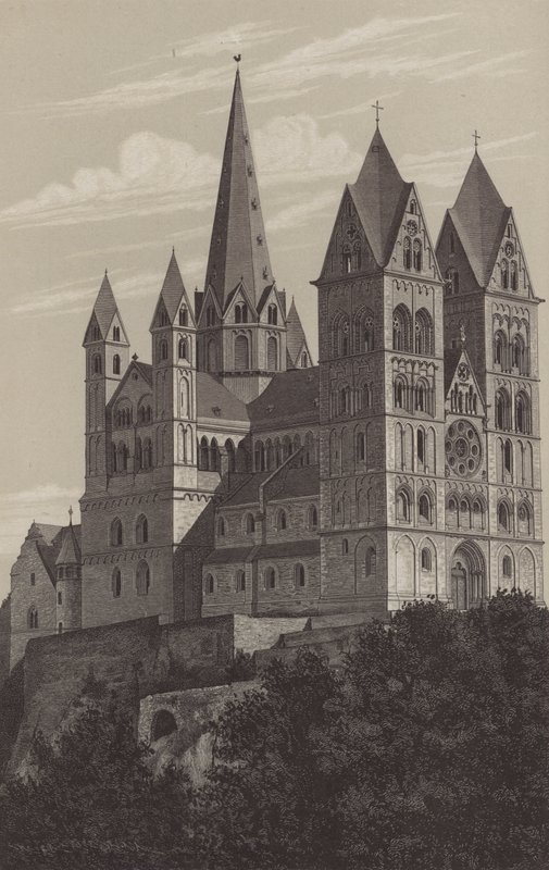Kathedraal van Limburg, Hessen, Duitsland door German School