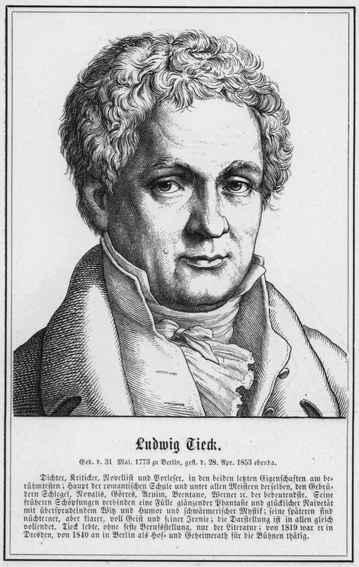 Ludwig Tieck door German School