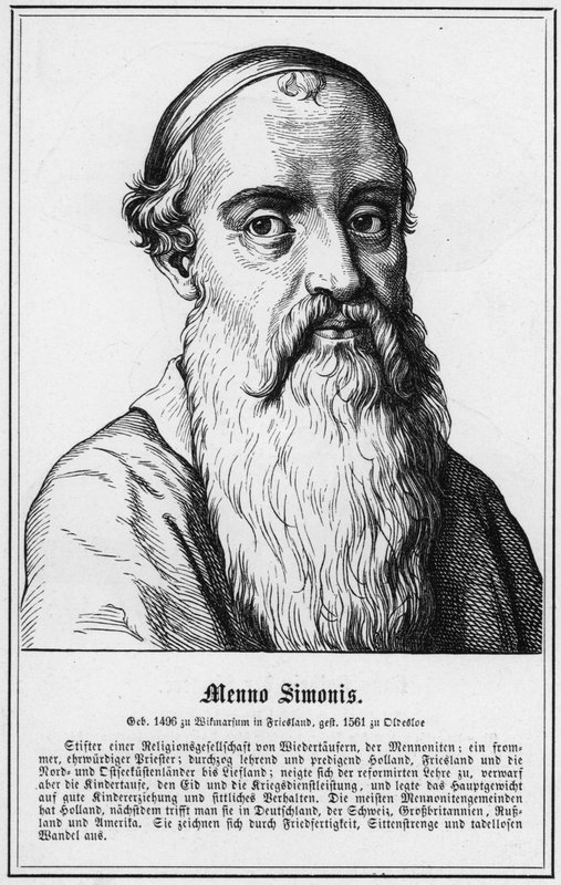 Menno Simonis door German School
