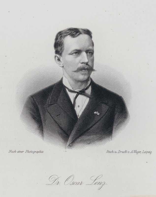 Oskar Lenz, Duits-Oostenrijkse geoloog en mineralogist door German School