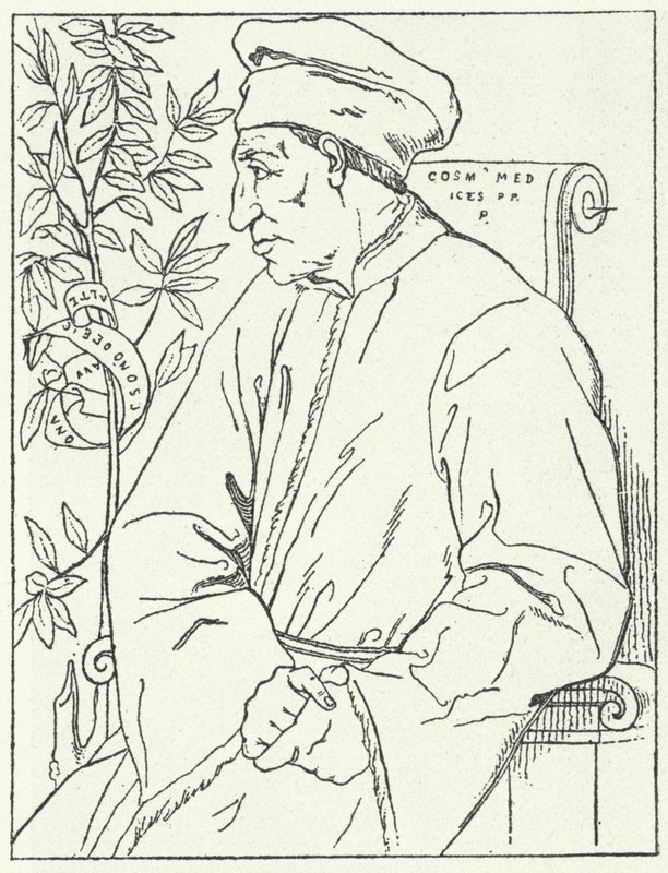 Portret van Cosimo de