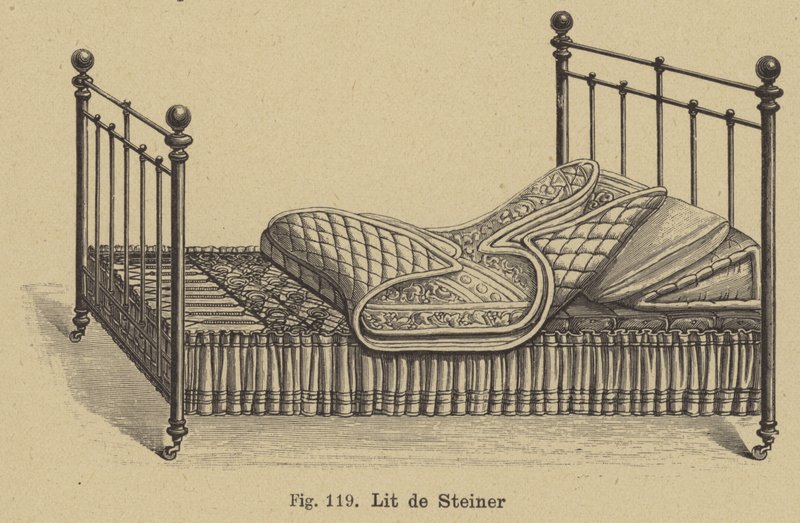 Steiners bed door German School
