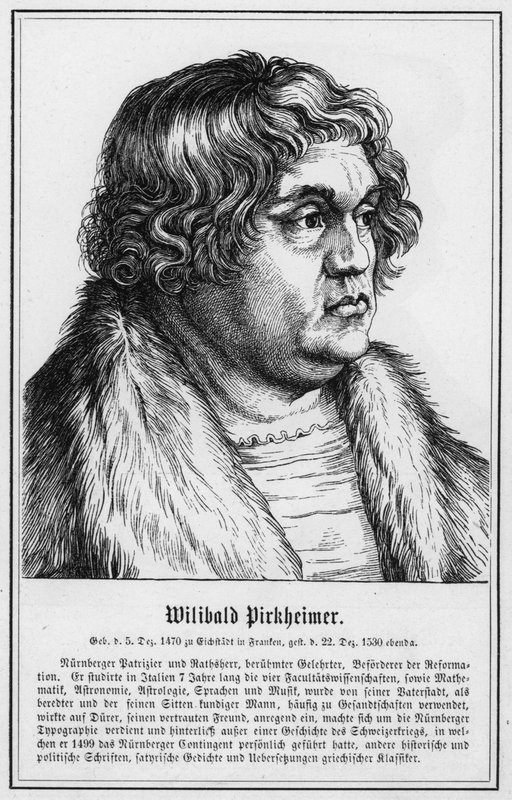 Wilibald Pirkheimer door German School