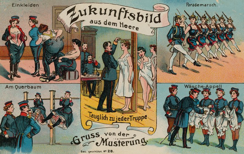 Toekomstbeeld uit het leger door German School