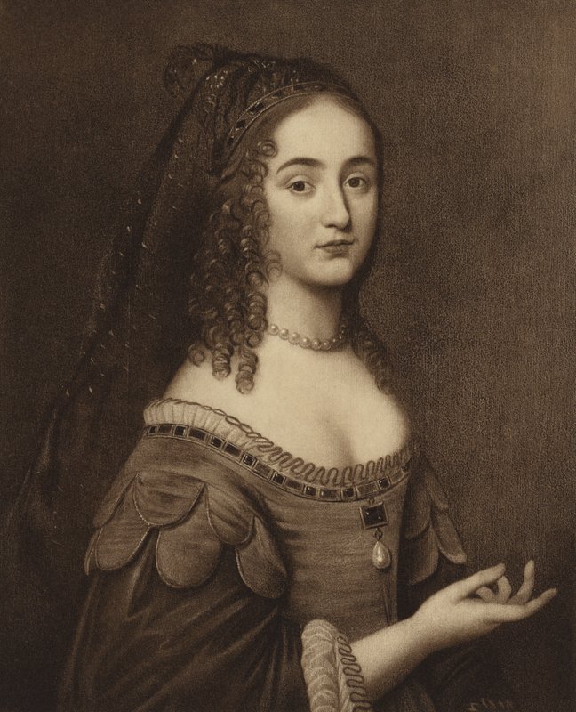Henrietta Maria door Gerrit van Honthorst