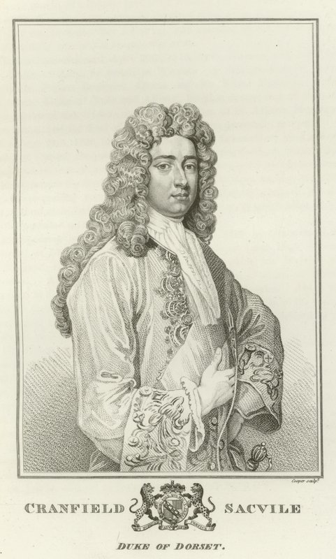 Cranfield Sacvile, Hertog van Dorset door Godfrey Kneller